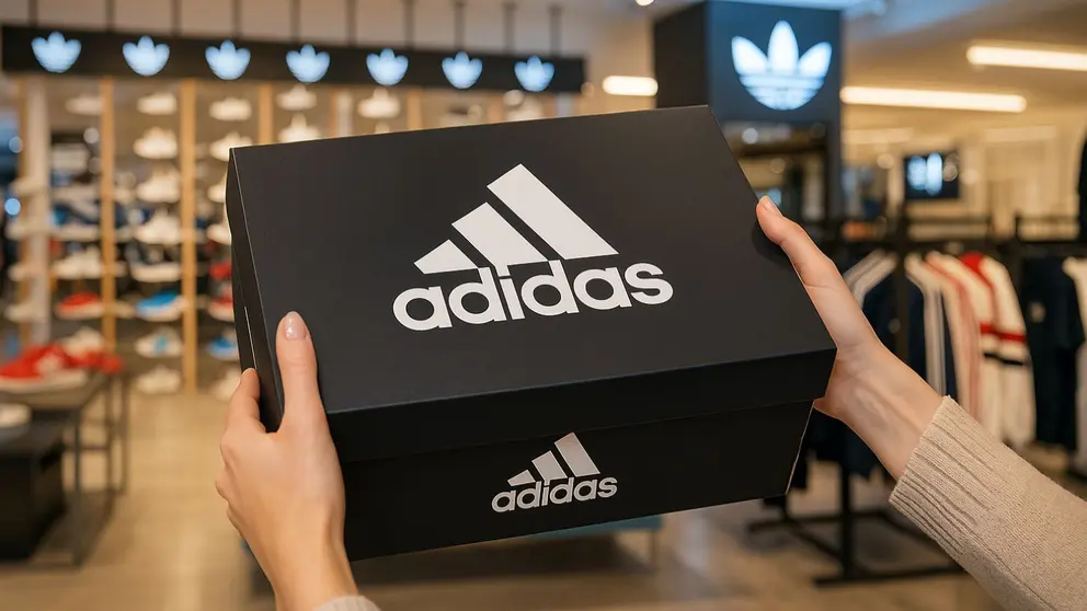 Caja de calzado Adidas