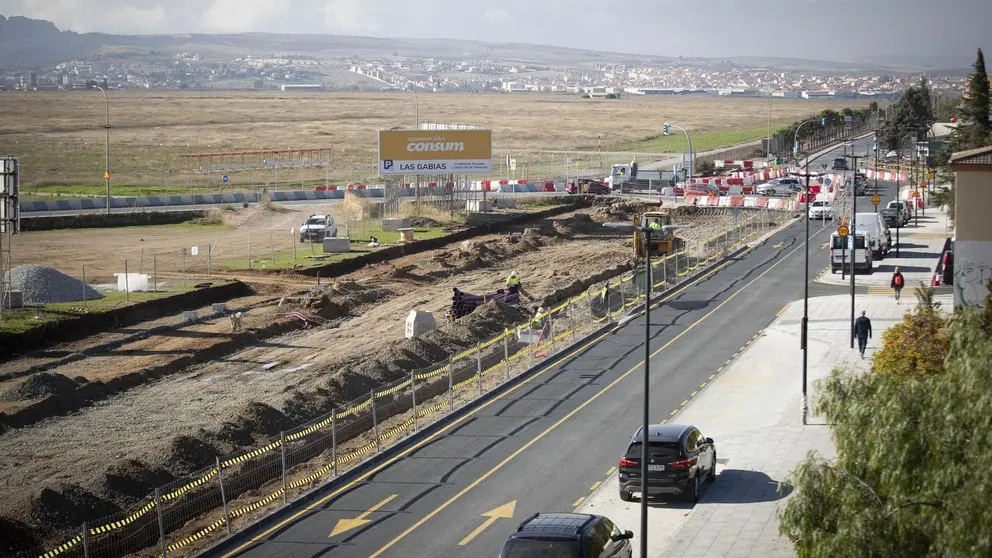 Obras del Metro de Granada