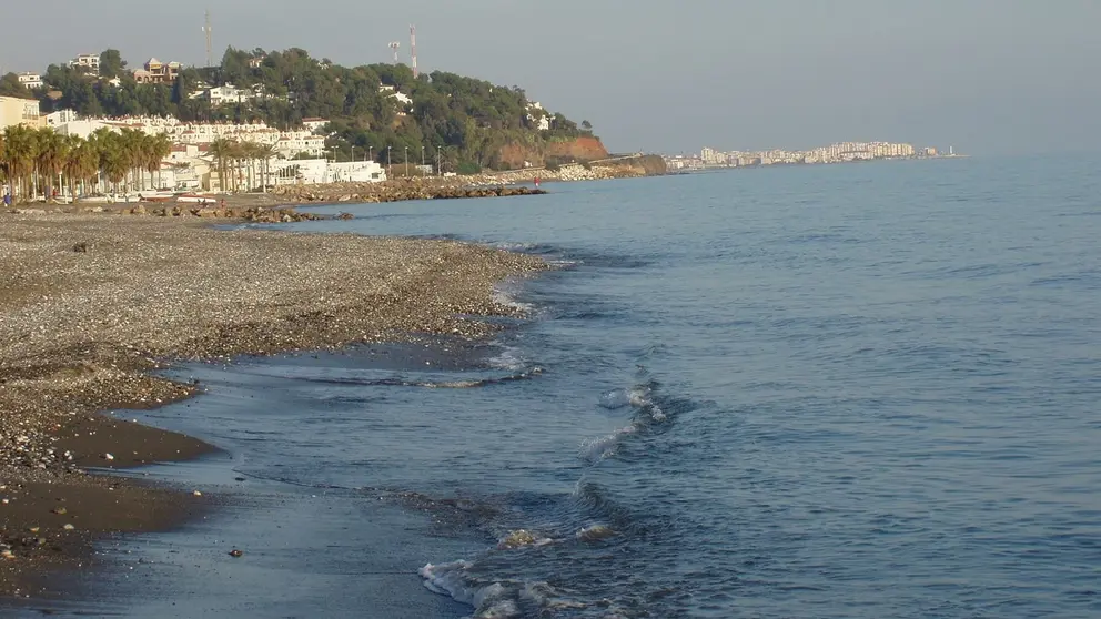 La playa en la que se produjo el hallazgo