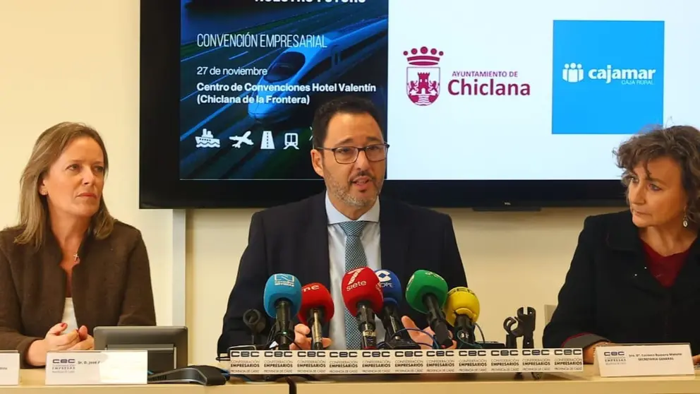 Jos&eacute; Andr&eacute;s Santos ha presidido la presentaci&oacute;n de la Convenci&oacute;n Empresarial 2025