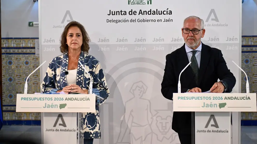 Presentaci&oacute;n de los presupuestos de la Junta de Andaluc&iacute;a para 2026 en Ja&eacute;n