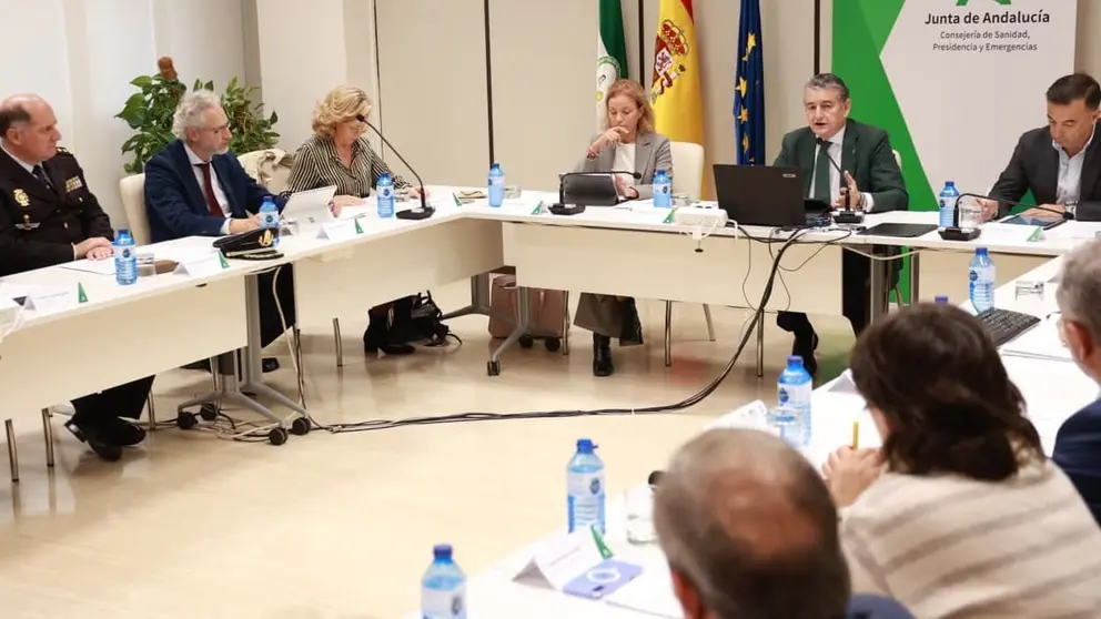 Antonio Sanz, durante la constituci&oacute;n del Observatorio de Agresiones a Profesionales Sanitarios