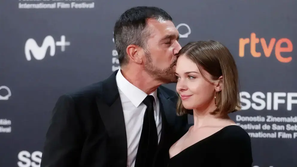 Stella del Carmen Banderas y Antonio Banderas