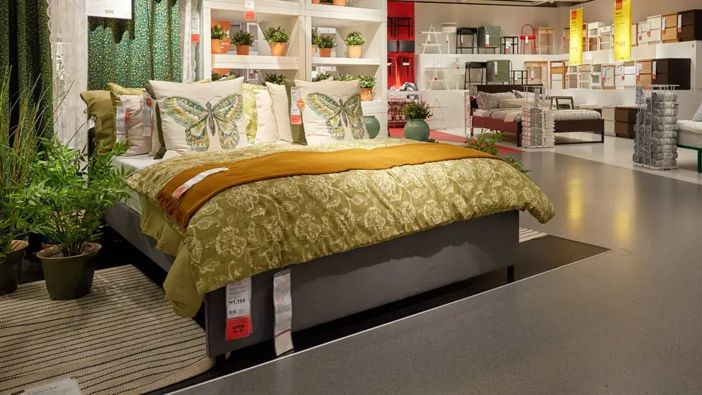 Sección de descanso de IKEA