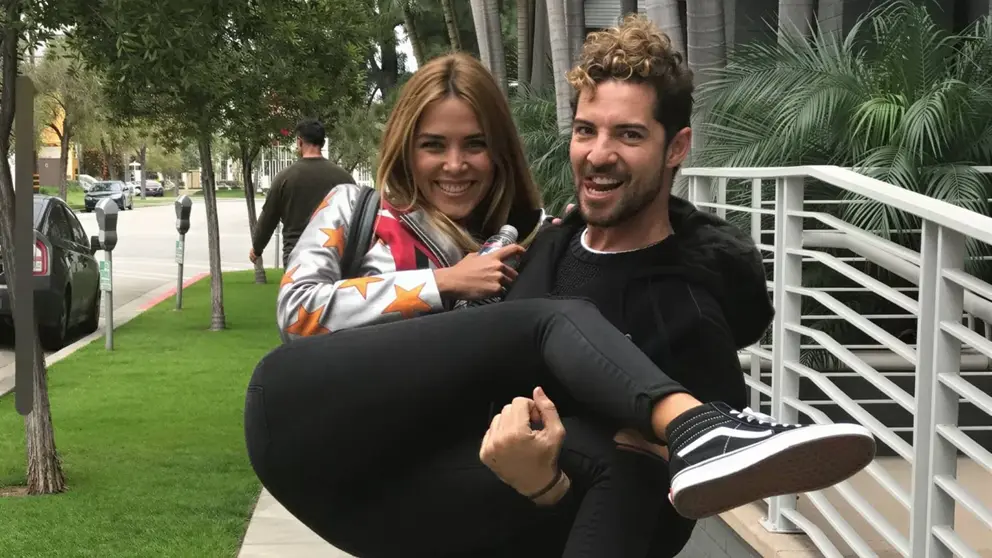 David Bisbal y Rossana Zanetti