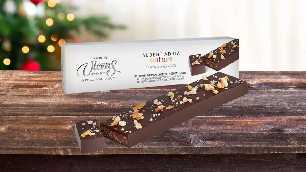 Turr&oacute;n de pan, aceite y chocolate Turrones Artesanos Albert Adri&aacute; Natura Torrons Vicens en El Corte Ingl&eacute;s