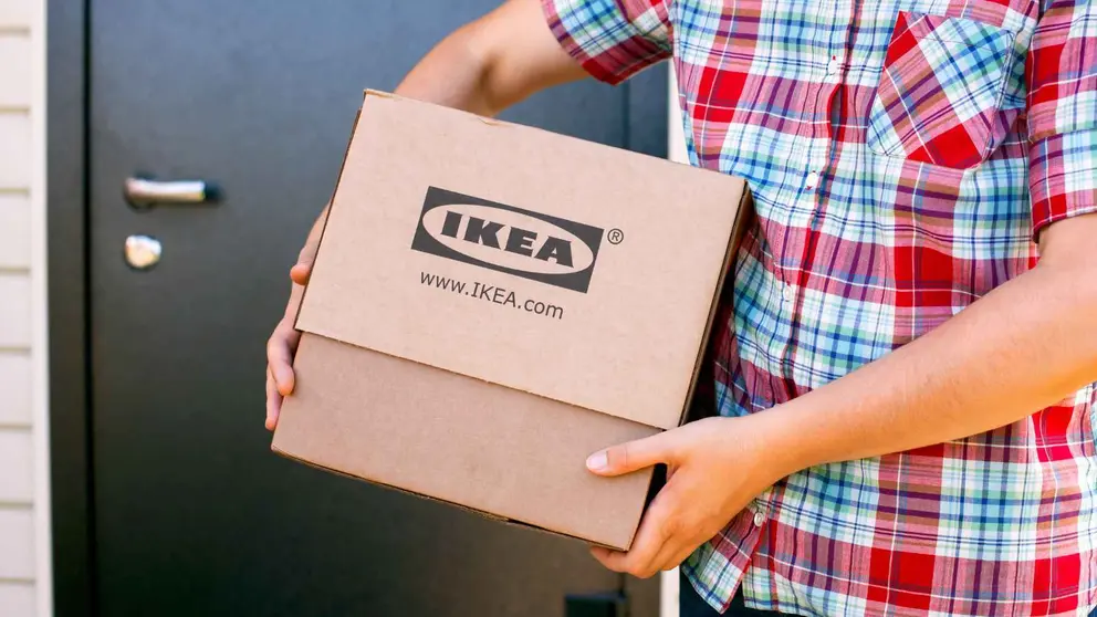 Caja de compra de Ikea