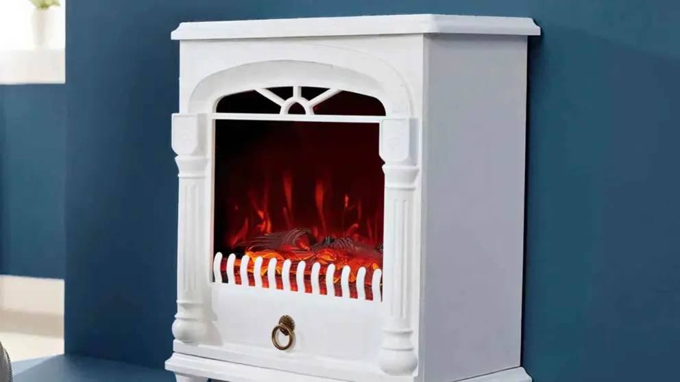 Chimenea el&eacute;ctrica de 1950 W, Silver Crest de Lidl
