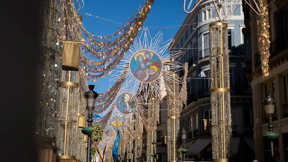 Alumbrado de Navidad en M&aacute;laga