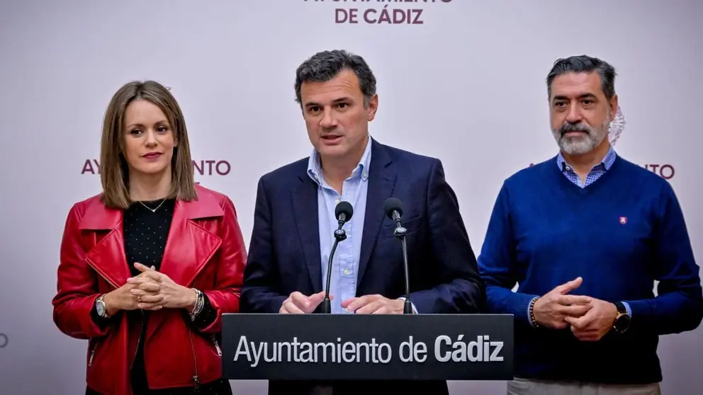 Bruno Garc&iacute;a, junto a Beatriz Gandullo y Jos&eacute; Manuel Verdulla (1)