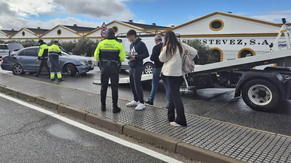 Accidente en Jerez