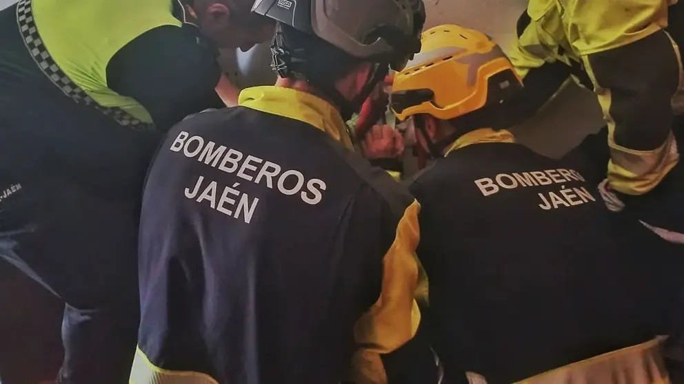 Bomberos de Ja&eacute;n, en una imagen de archivo