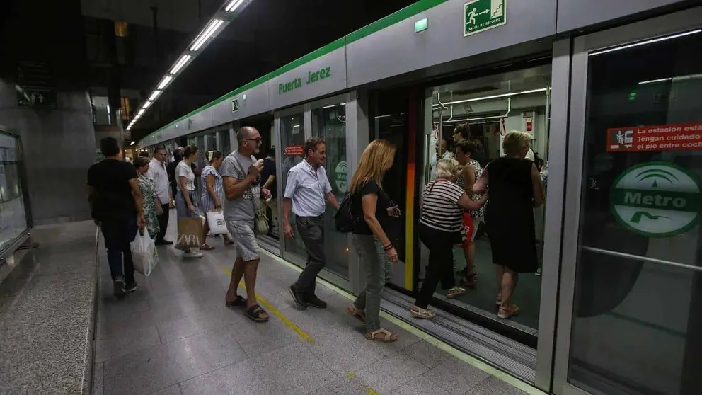 Metro de Sevilla ha experimentado una notable subida de viajeros en los &uacute;ltimos tiempos