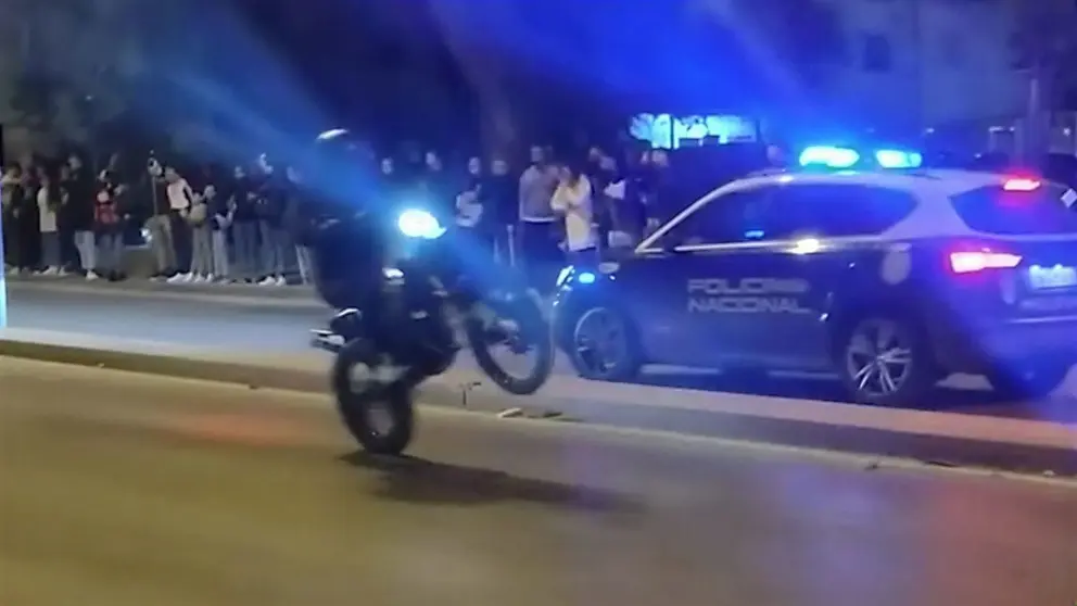 Carreras ilegales en Jerez - Archivo de El MIRA