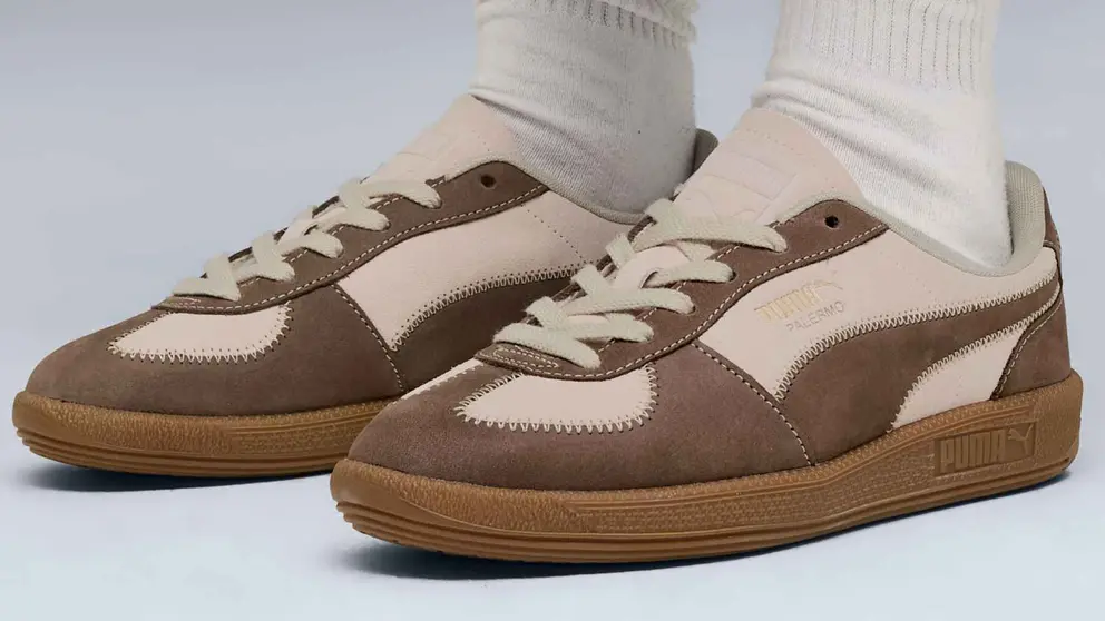 La Palermo Wine Club es vintage, de efecto ante y muy ponible es de las zapatillas m&aacute;s populares de Puma