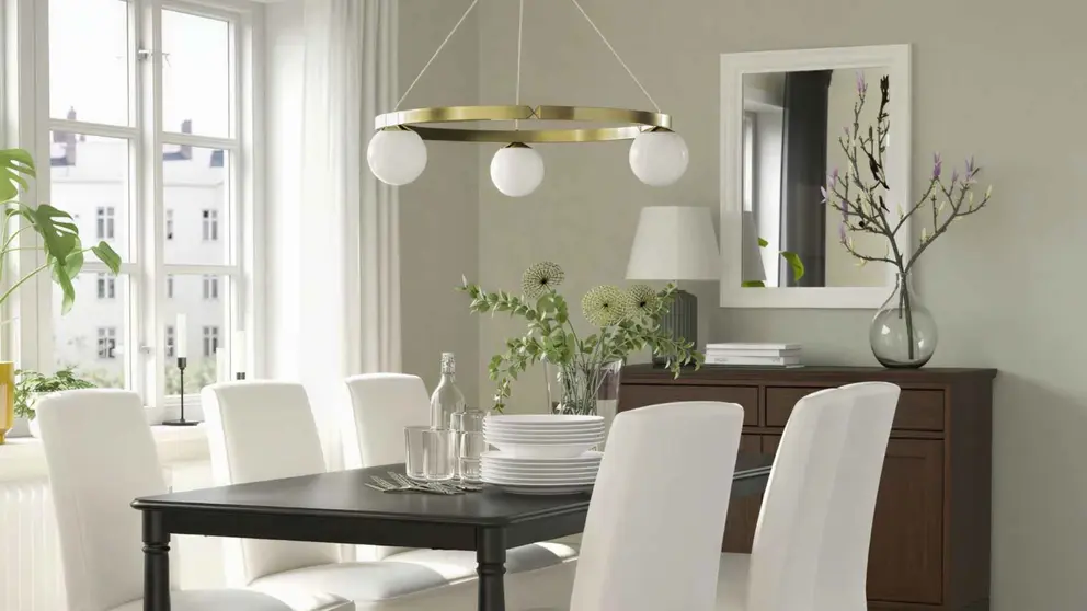 4 l&aacute;mparas con dise&ntilde;os modernos y naturales de Ikea que resaltar&aacute;n en la decoraci&oacute;n del sal&oacute;n este invierno