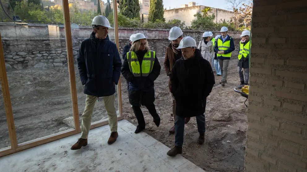 Las obras del Carmen del Negro, en el #Albaic&iacute;n, alcanzan el 85% de su ejecuci&oacute;n en Granada