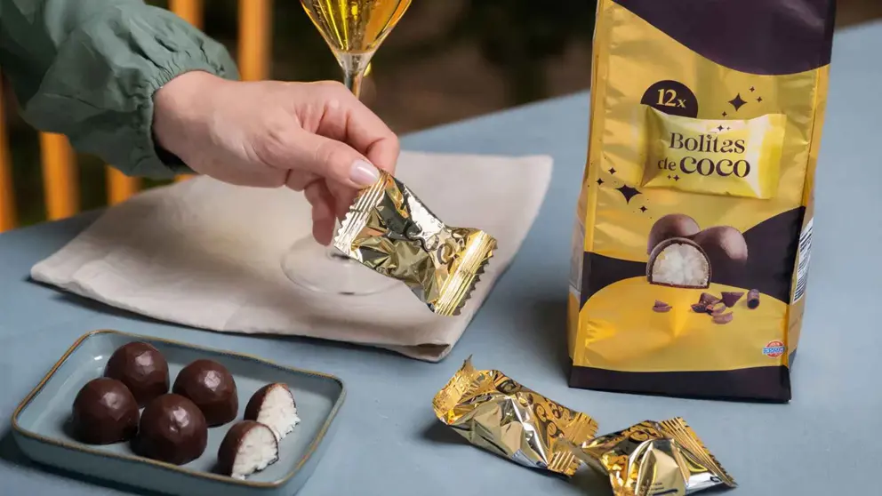 Bolitas de coco Hacendado de Mercadona