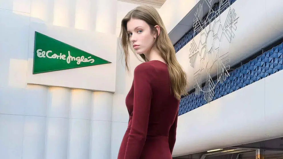 Vestido de punto cruzado con lazada, Tintoretto en El Corte Ingl&eacute;s