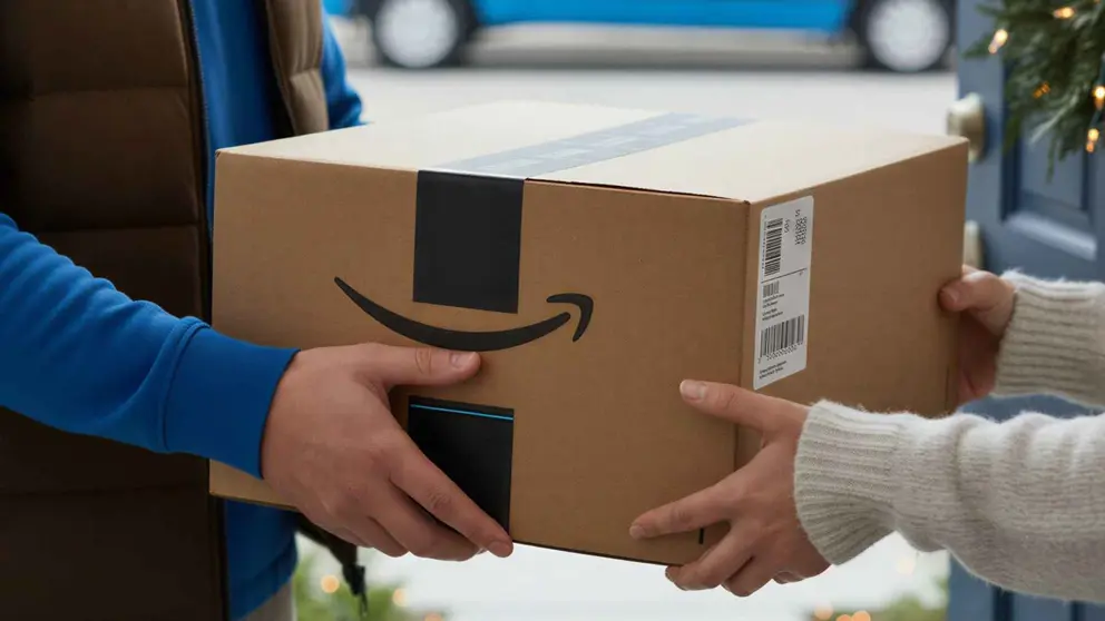 Caja de compra de Amazon