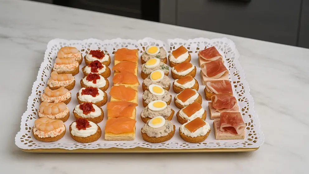 Canap&eacute;s ricos y caseros para Nochebuena