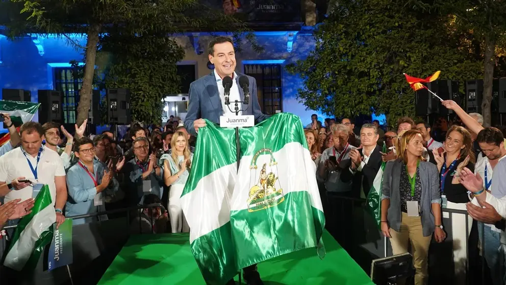 Juanma Moreno podr&iacute;a perder la mayor&iacute;a absoluta en Andaluc&iacute;a (1)