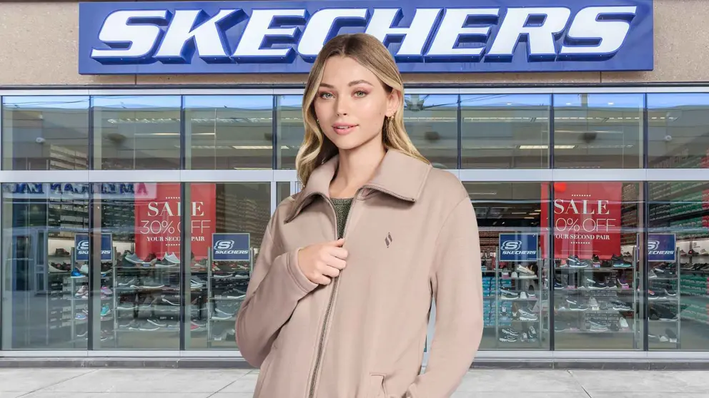 Han llegado las rebajas a Skechers donde triunfan sus chaquetas de invierno c&oacute;modas y en tendencia