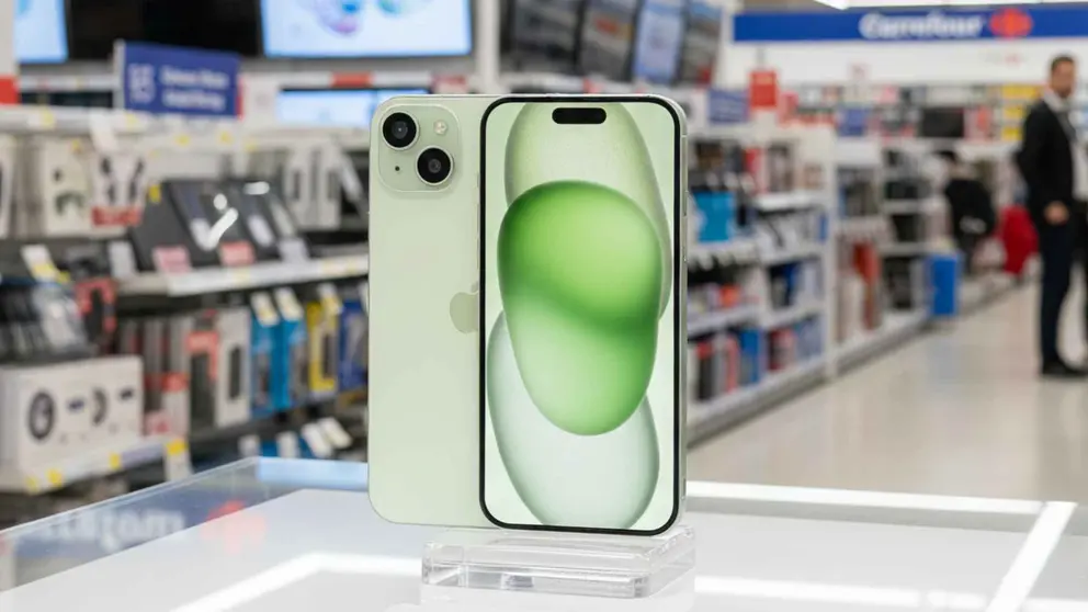 El tel&eacute;fono m&oacute;vil que todos buscan esta Navidad el Apple iPhone 15 Plus con una rebaja del 30% en Carrefour