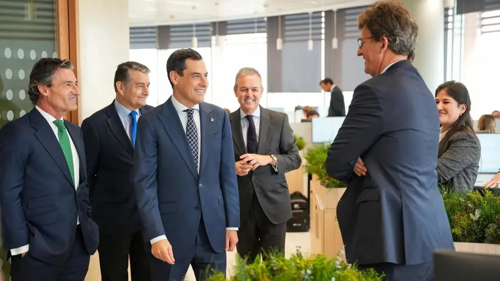 Juanma Moreno est&aacute; propiciando un importante crecimiento industrial en Andaluc&iacute;a