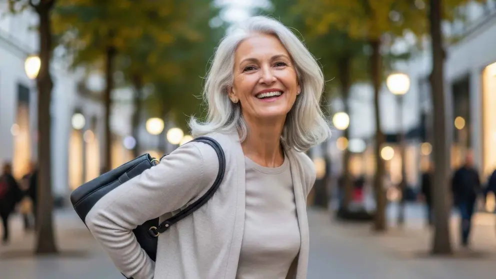 Una pensionista de la Seguridad Social