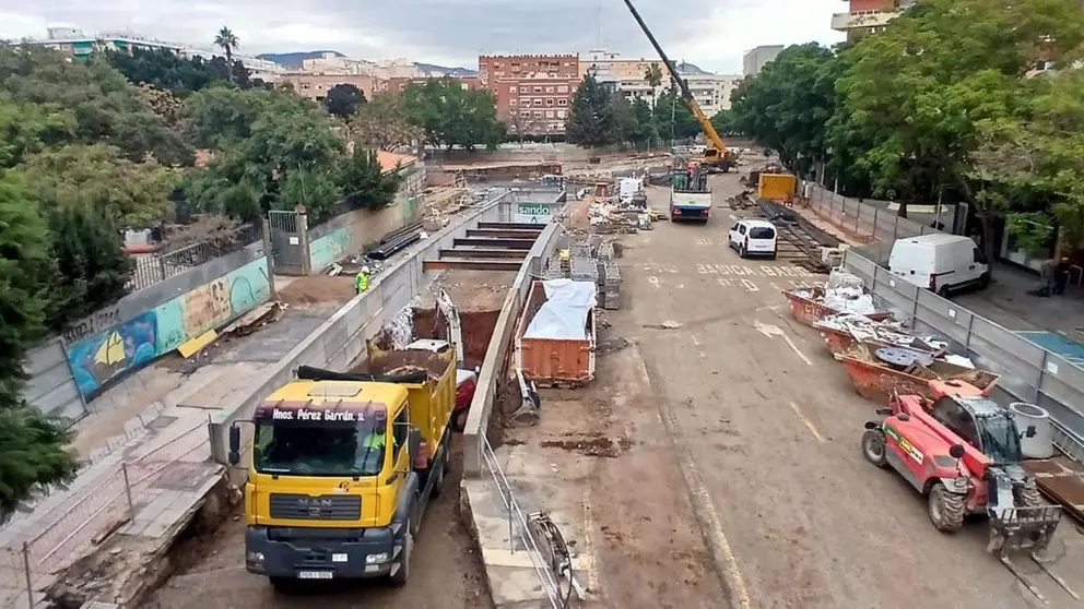La Junta de Andaluc&iacute;a comienza a excavar el t&uacute;nel del tramo 1 de la prolongaci&oacute;n del metro de M&aacute;laga en Santa Elena