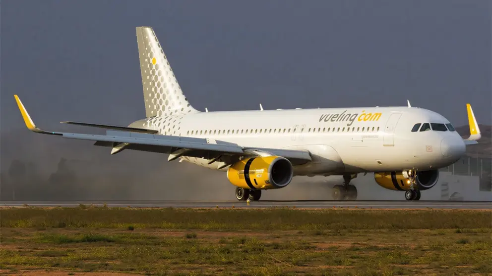 Un avi&oacute;n de Vueling
