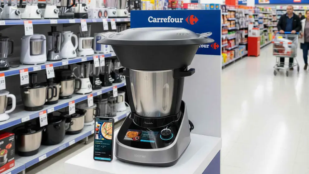 Carrefour hace que cocinar sea f&aacute;cil para todos con este robot Cecotec moderno, multifunci&oacute;n y rebajado
