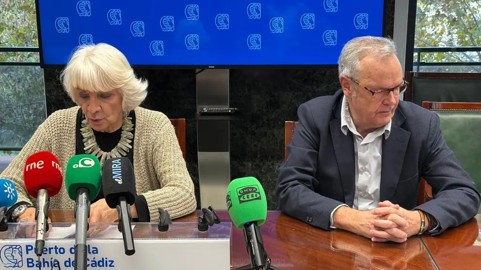 Te&oacute;fila Mart&iacute;nez ha adelantado algunos de los grandes objetivos del Puerto de C&aacute;diz para 2026