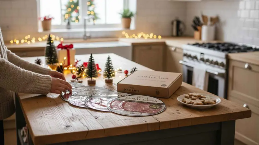 Jam&oacute;n ib&eacute;rico cortado a cuchillo de La Nevera Espa&ntilde;ola