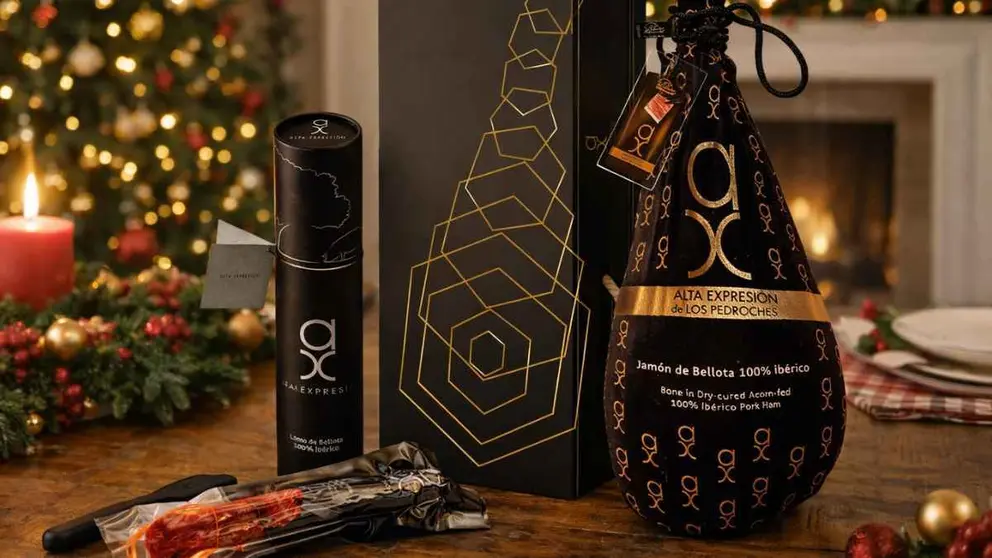 Estuche Premium Collection con jam&oacute;n de bellota 100% ib&eacute;rico DOP Los Pedroches