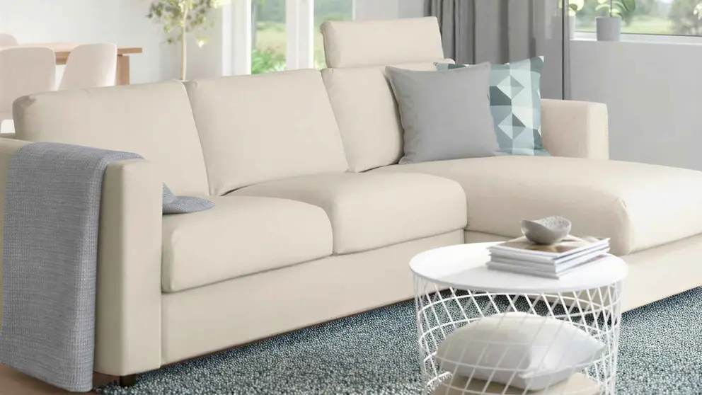 Ya en Ikea el sof&aacute; con chaise longue m&aacute;s deseado con 3 espaciosos asientos y tapizado premium