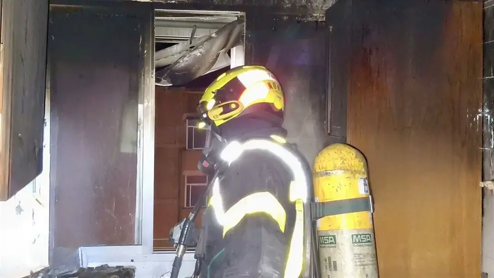 Incendio en la plaza Sevilla | CBPC