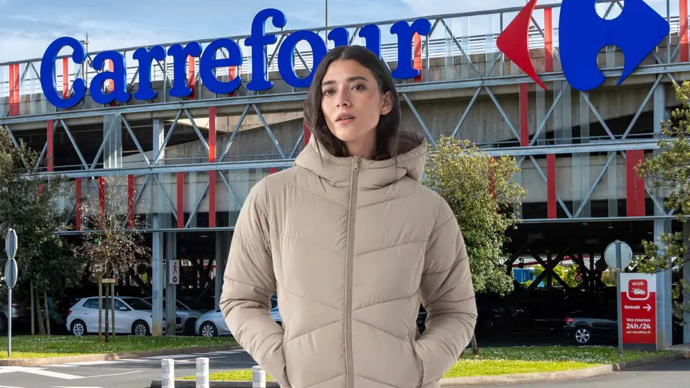 Acolchadas y calentidas, 2 parkas de Carrefour para llevar con vaqueros este invierno