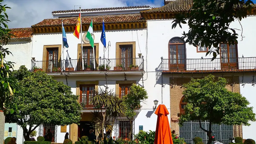 Fachada del Ayuntamiento de Marbella
