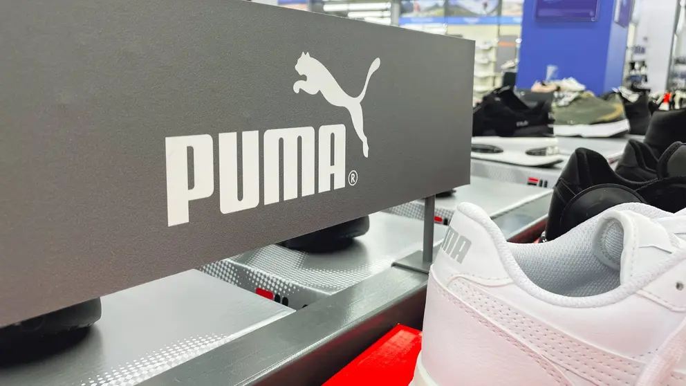 Secci&oacute;n de Puma en las tiendas de El Corte Ingl&eacute;s