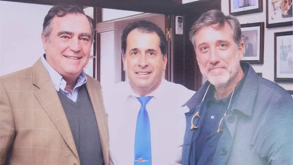 Pepe Ballesteros en una foto en Restaurante Venta Esteban