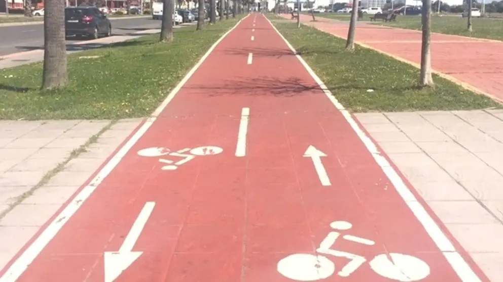 Carril bici de Huelva
