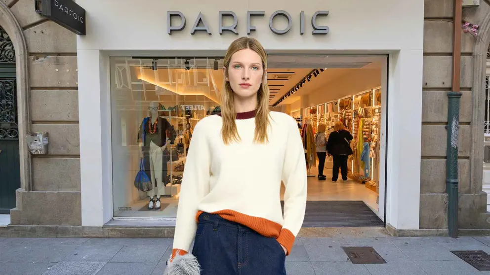 Jersey de punto con bordes contrastantes de Parfois