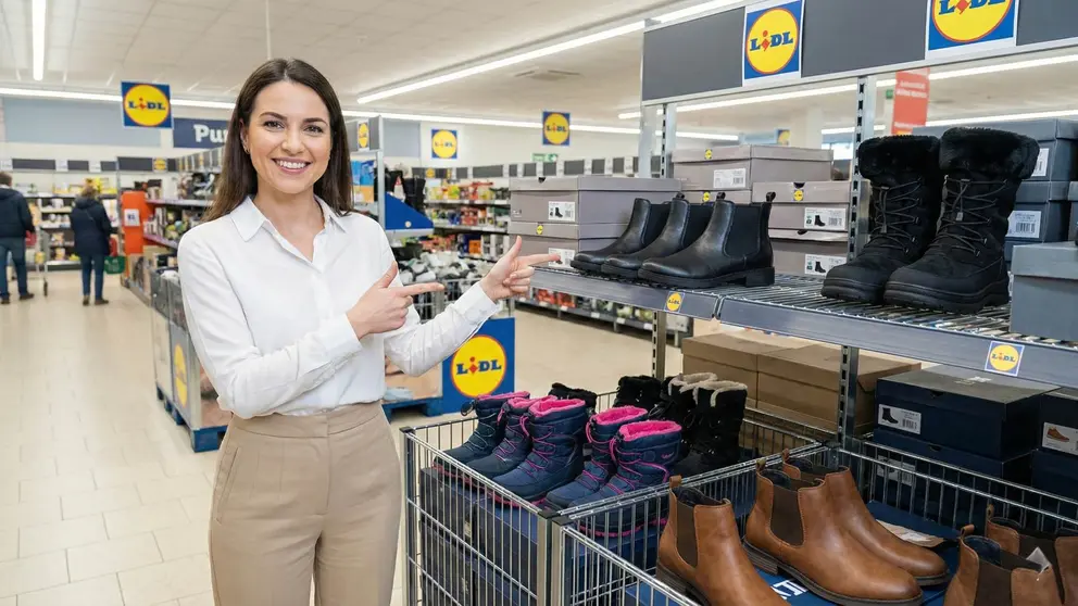 Los botines de Lidl que est&aacute;n resolviendo los looks de invierno sin complicaciones | Imagen apoyada en IA