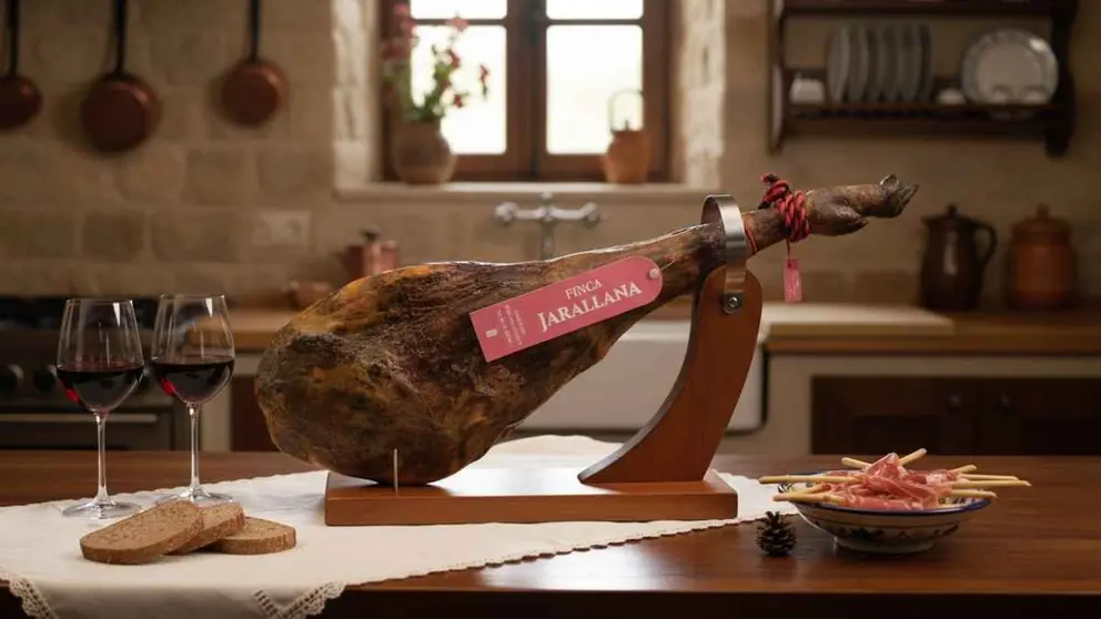 Jam&oacute;n ib&eacute;rico de Finca Jarallana de La Nevera Espa&ntilde;ola