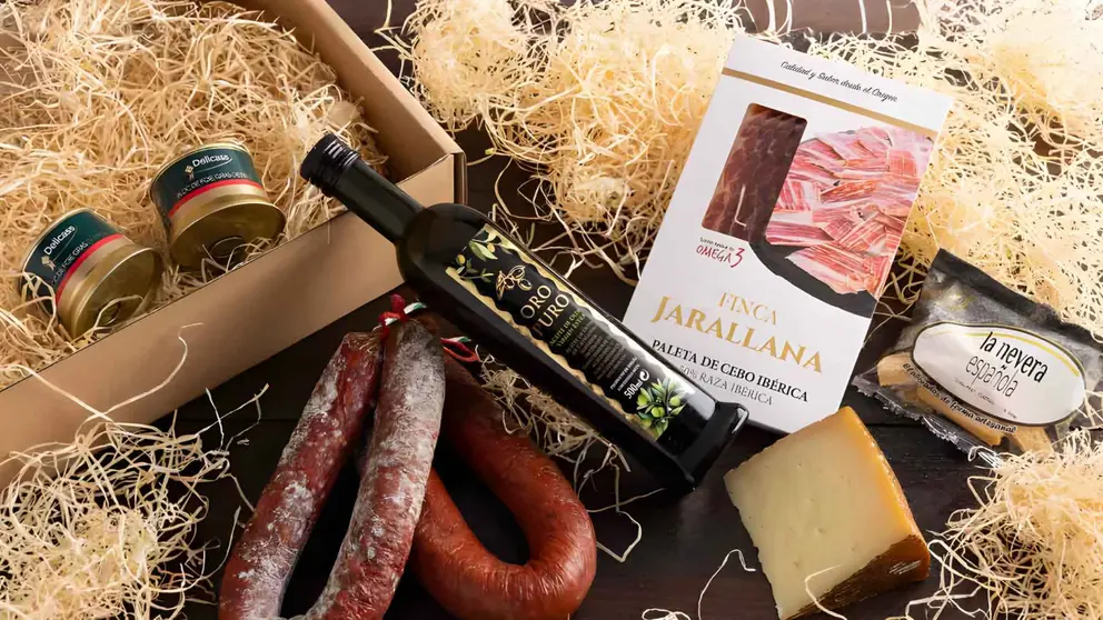 Lote gourmet de jam&oacute;n ib&eacute;rico de La Nevera Espa&ntilde;ola
