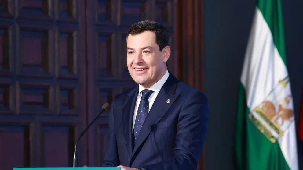 Juanma Moreno, presidente de la Junta de Andaluc&iacute;a