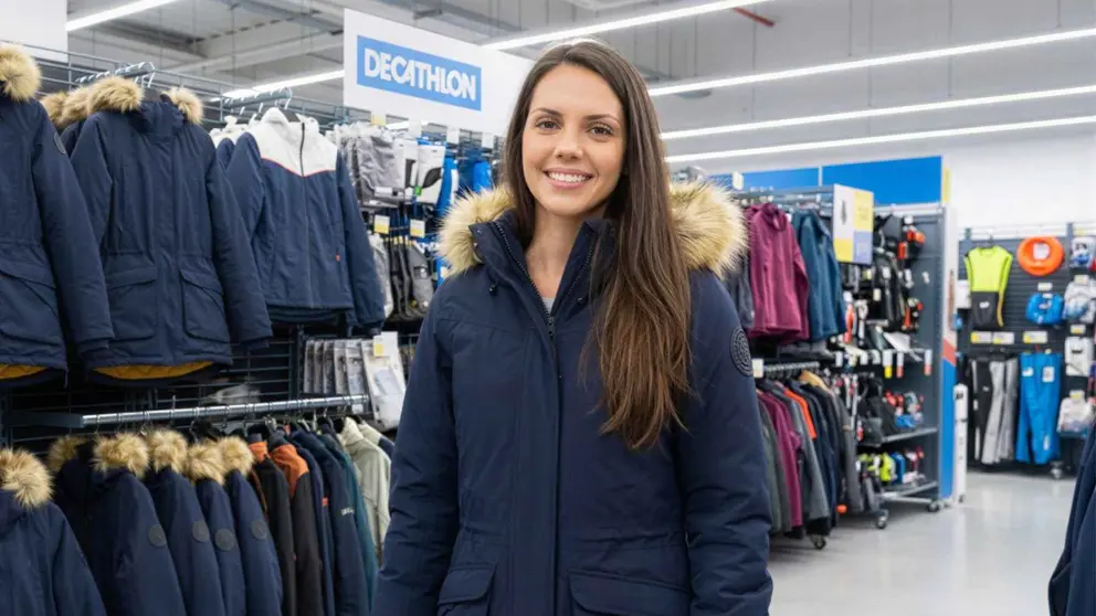Chaqueta impermeable de Decathlon