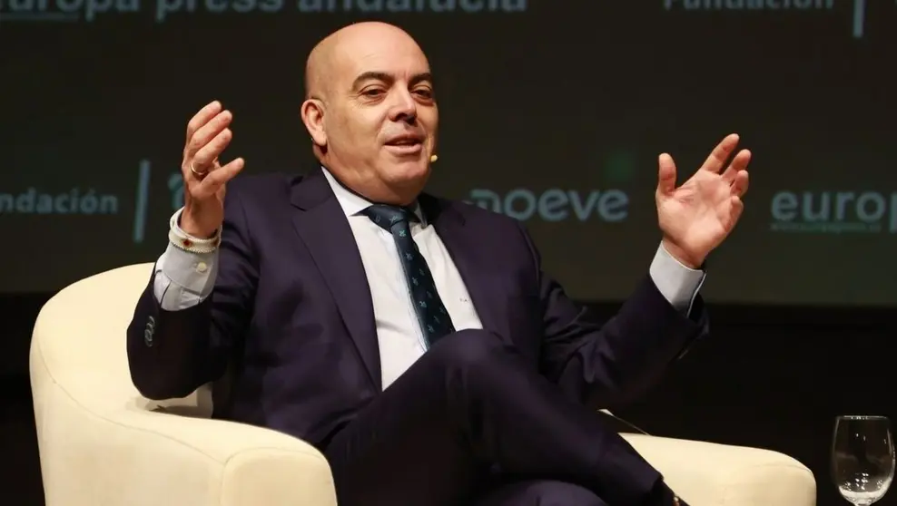 Lorenzo Amor, presidente de ATA, en un evento celebrado en Jerez | Cristo Garc&iacute;a para El MIRA